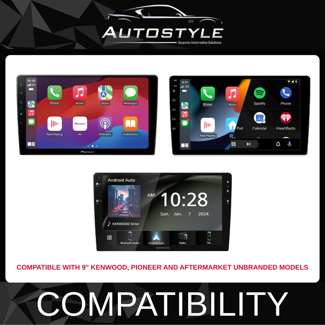 10.1" to 9" REDUCER TRIM FOR AFTERMARKET HEADUNIT