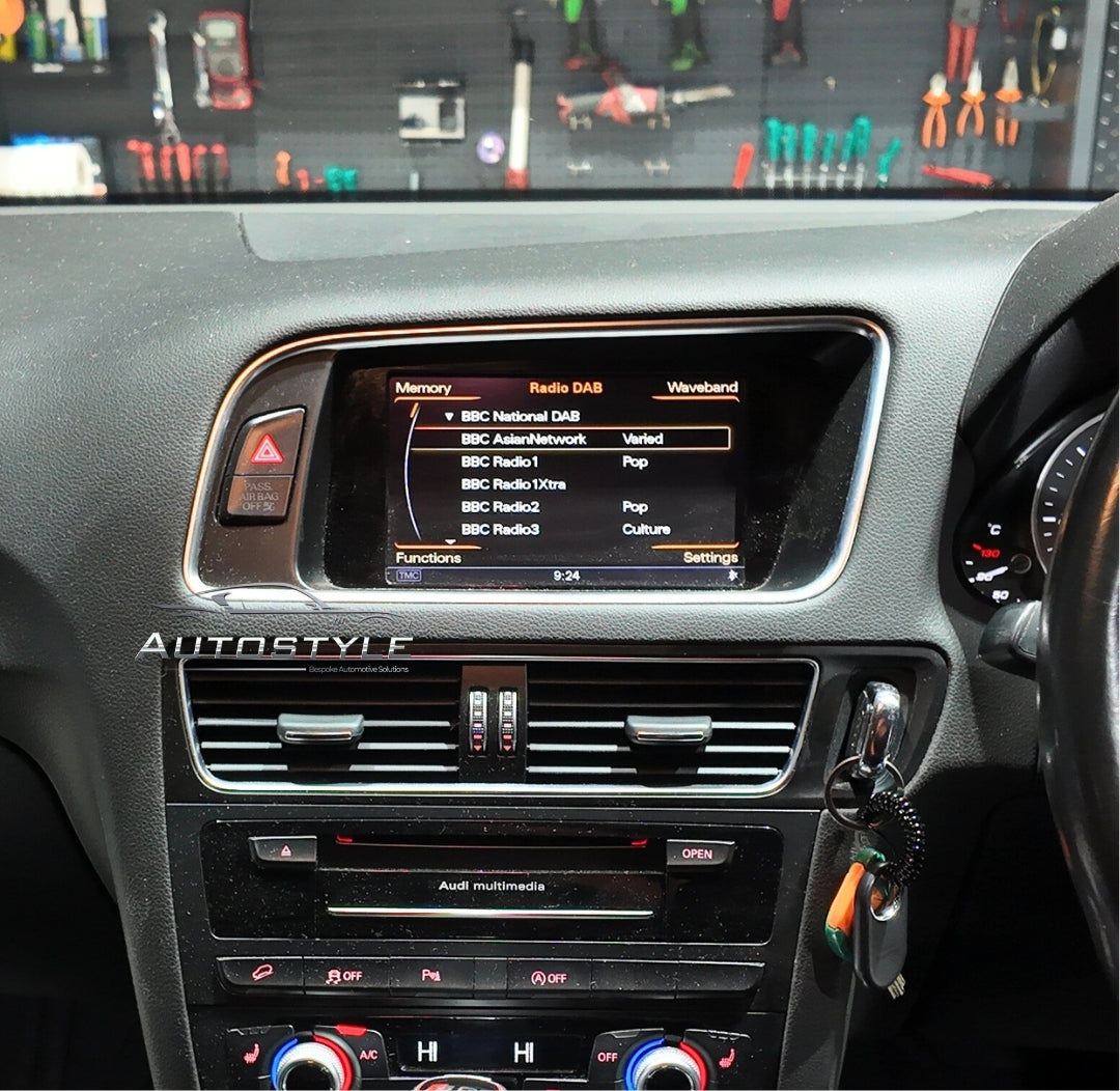 Audi Q5 (2009-2016) Apple CarPlay Android Auto 10.25" Touch Screen RHD