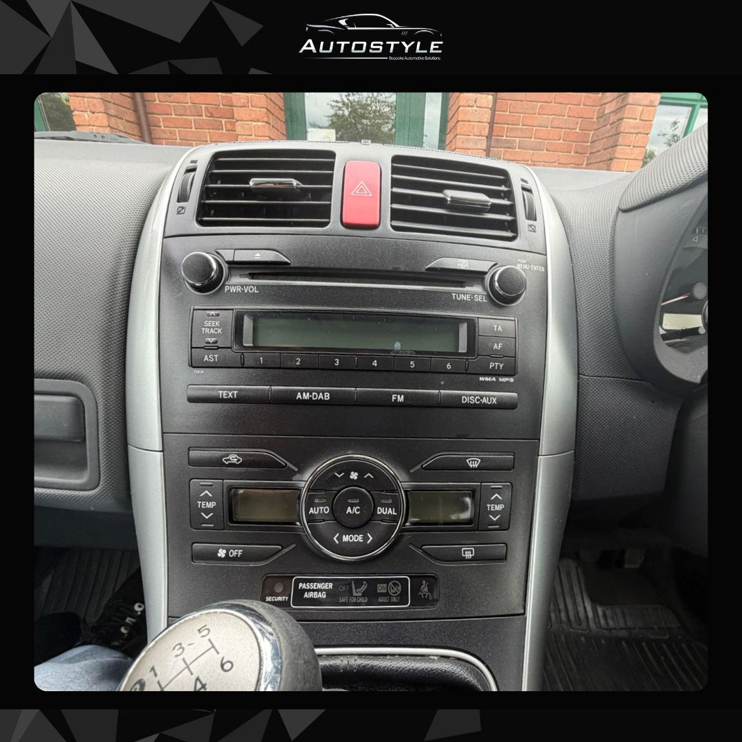 Toyota Auris E150 Corolla Apple Carplay / Android Auto 10" Stereo Upgrade 2006-2012
