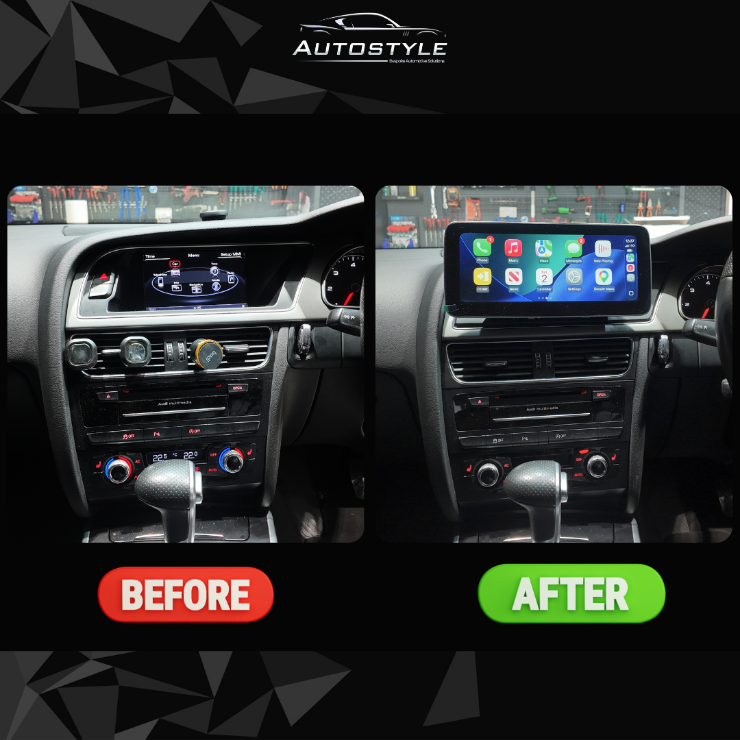 Audi A5 (2009-2016) Apple CarPlay Android Auto 10.25" Touch Screen RHD