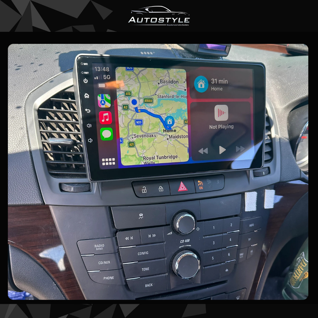 Vauxhall Insignia Apple Carplay / Android Auto 9" Stereo Upgrade 2009-2013