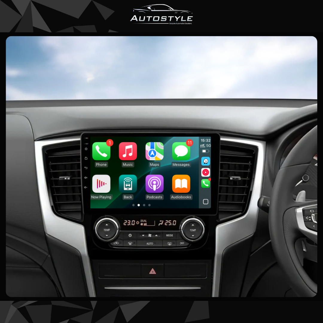Mitsubishi L200 Triton Apple Carplay / Android Auto 9" Stereo Upgrade 2019-2021