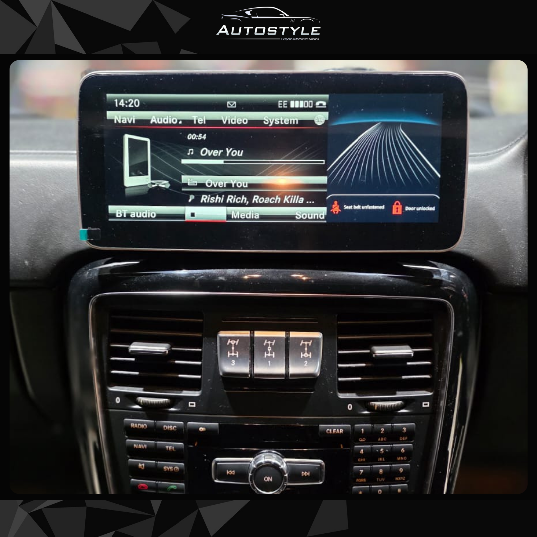 Mercedes-Benz G Class G350/G500/G63/G65 (2010-2017) Apple CarPlay Android Auto 10.25" Touch Screen