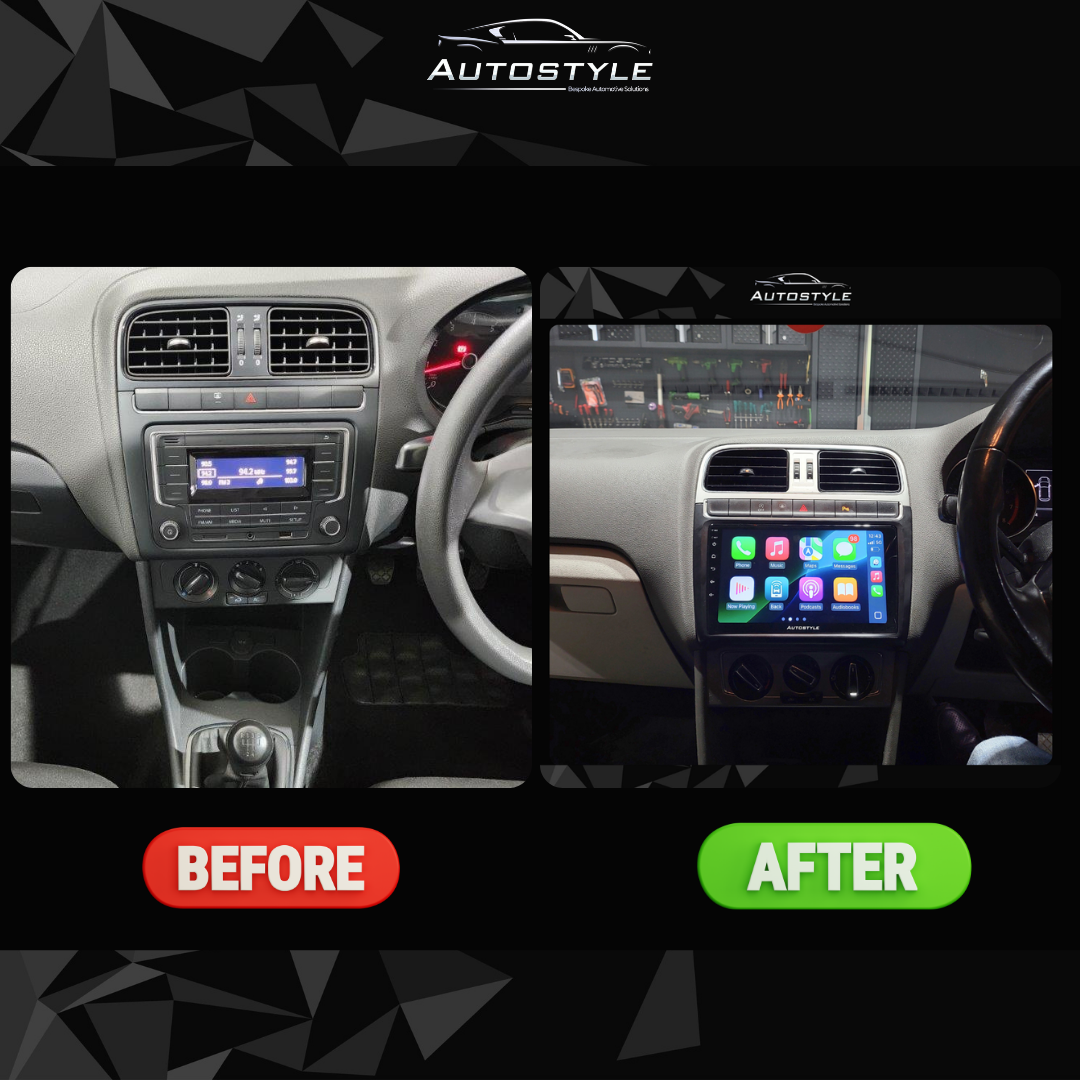 VW Polo Apple Carplay / Android Auto 9" Stereo Upgrade 2011-2018