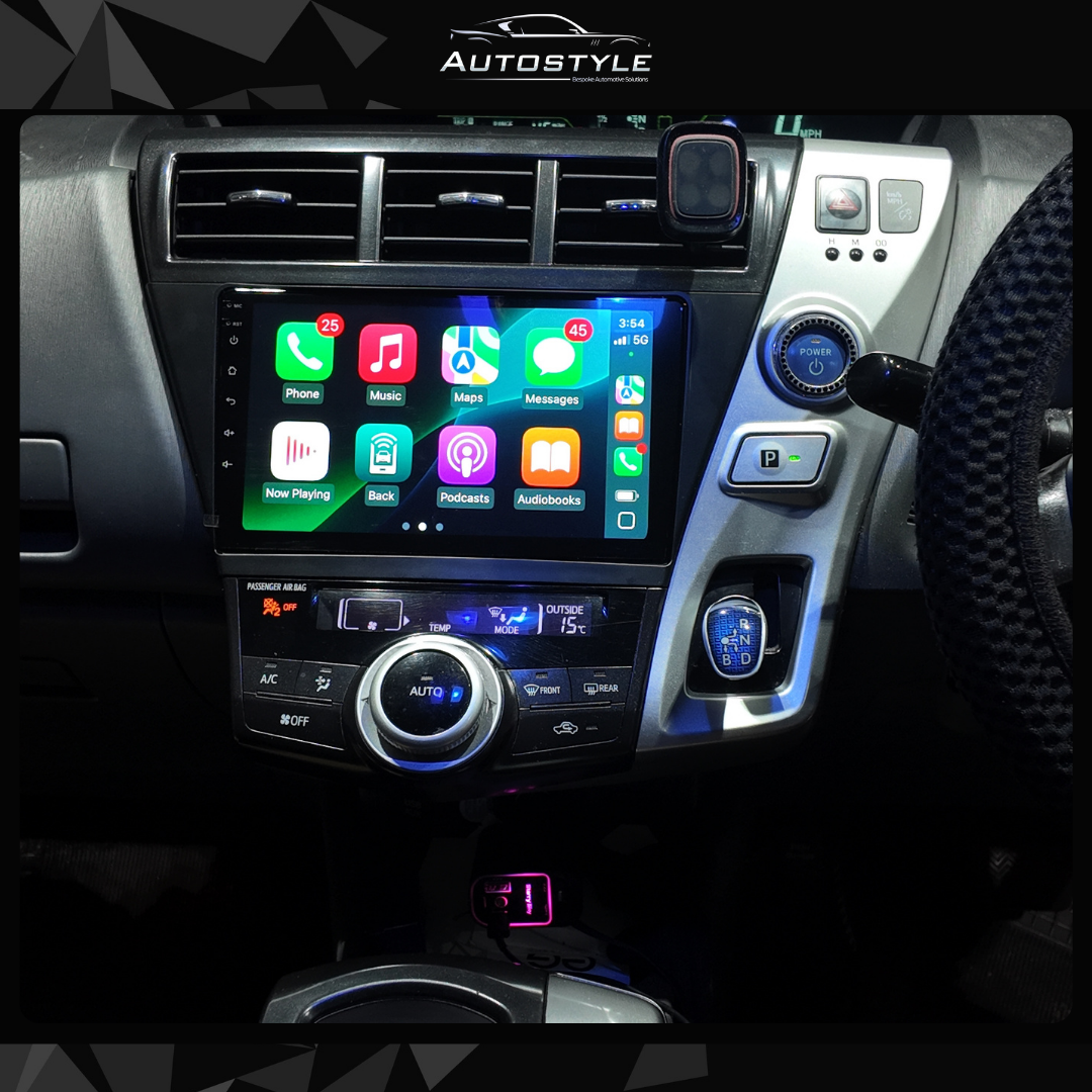 Toyota Prius Plus V Alpha Apple Carplay / Android Auto 9" Stereo Upgrade (2011- 2021)