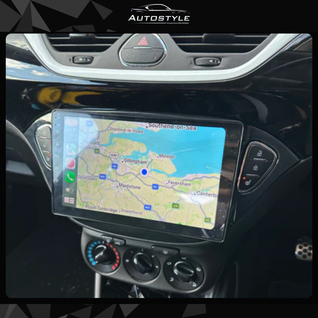 Vauxhall Corsa Apple Carplay / Android Auto 9" Stereo Upgrade 2014-2019