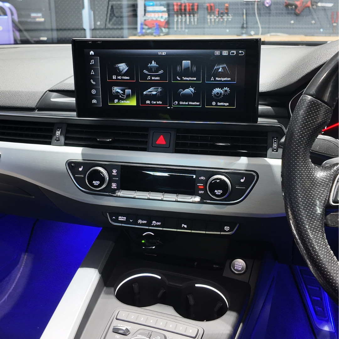 Audi A4 B9(2017-) Apple CarPlay Android Auto 10.25" Touch Screen RHD