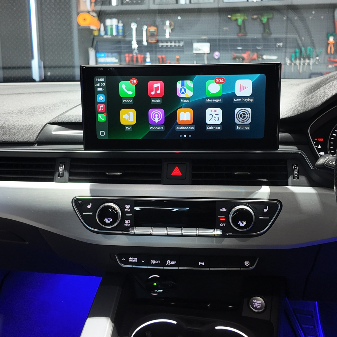 Audi A4 B9(2017-) Apple CarPlay Android Auto 10.25" Touch Screen RHD
