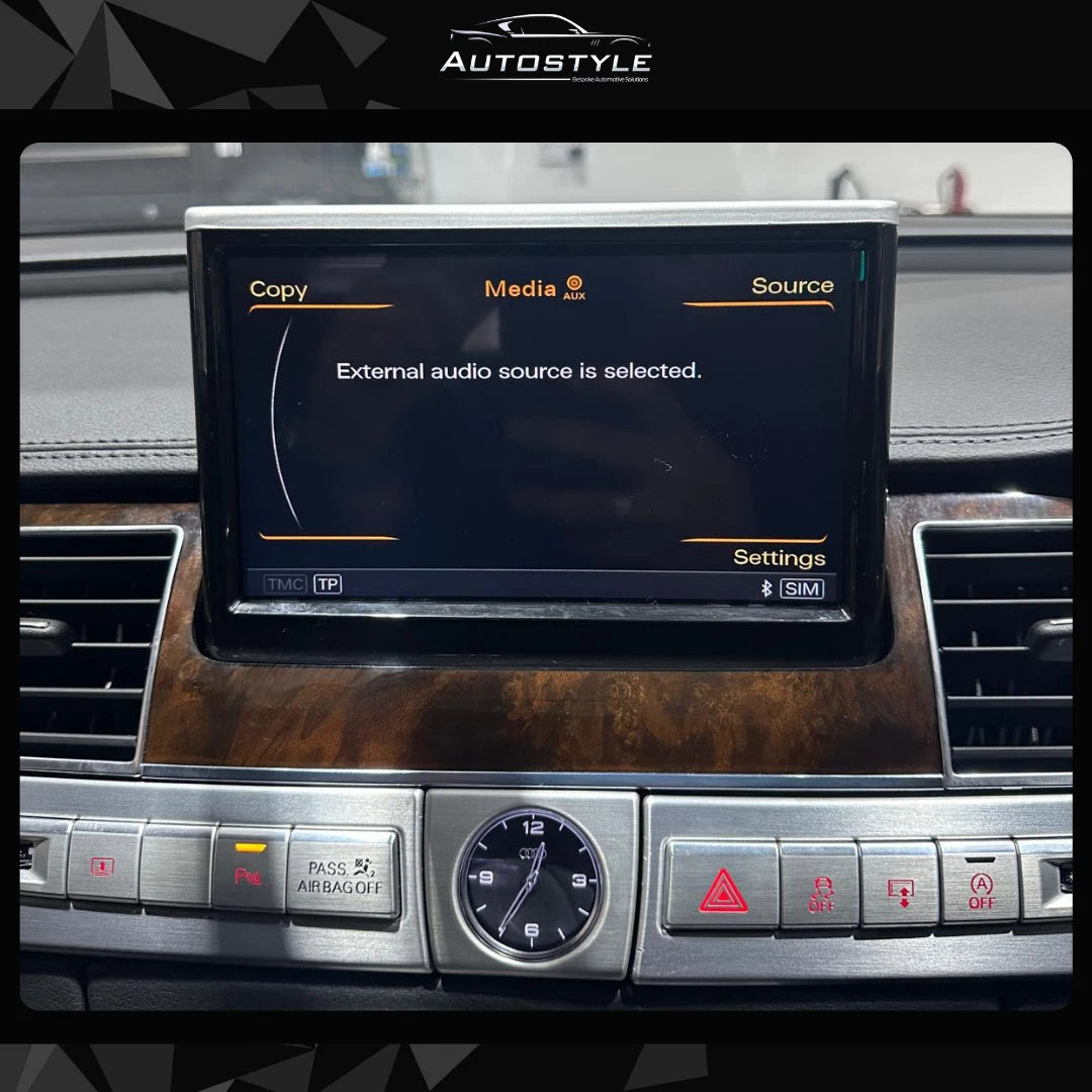 Audi A8 Apple Carplay / Android Auto 9" Flip-Out Stereo Upgrade