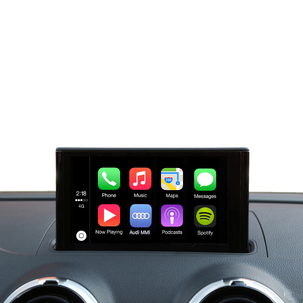 Wireless Apple CarPlay/Android Auto for Audi A3 with MMI (2012-2018)
