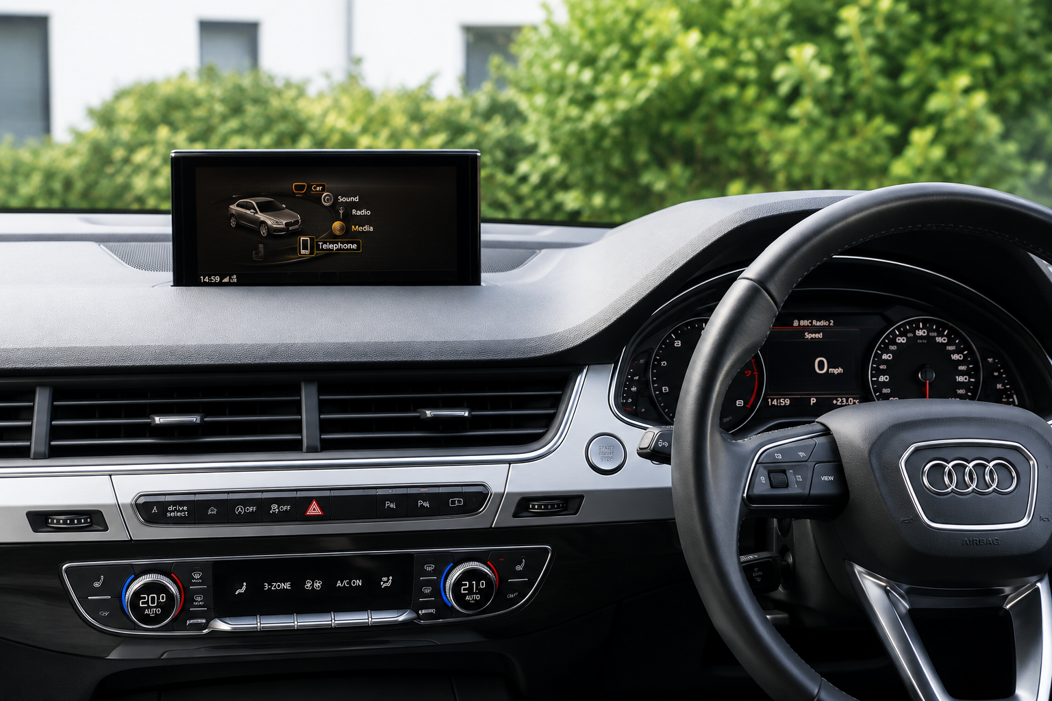 Audi Q7 (2016-ON) Apple CarPlay Android Auto 10.25" Touch Screen