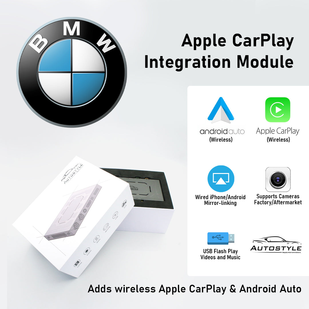BMW Apple CarPlay / Android Auto Wireless For All Models with EVO (2017)