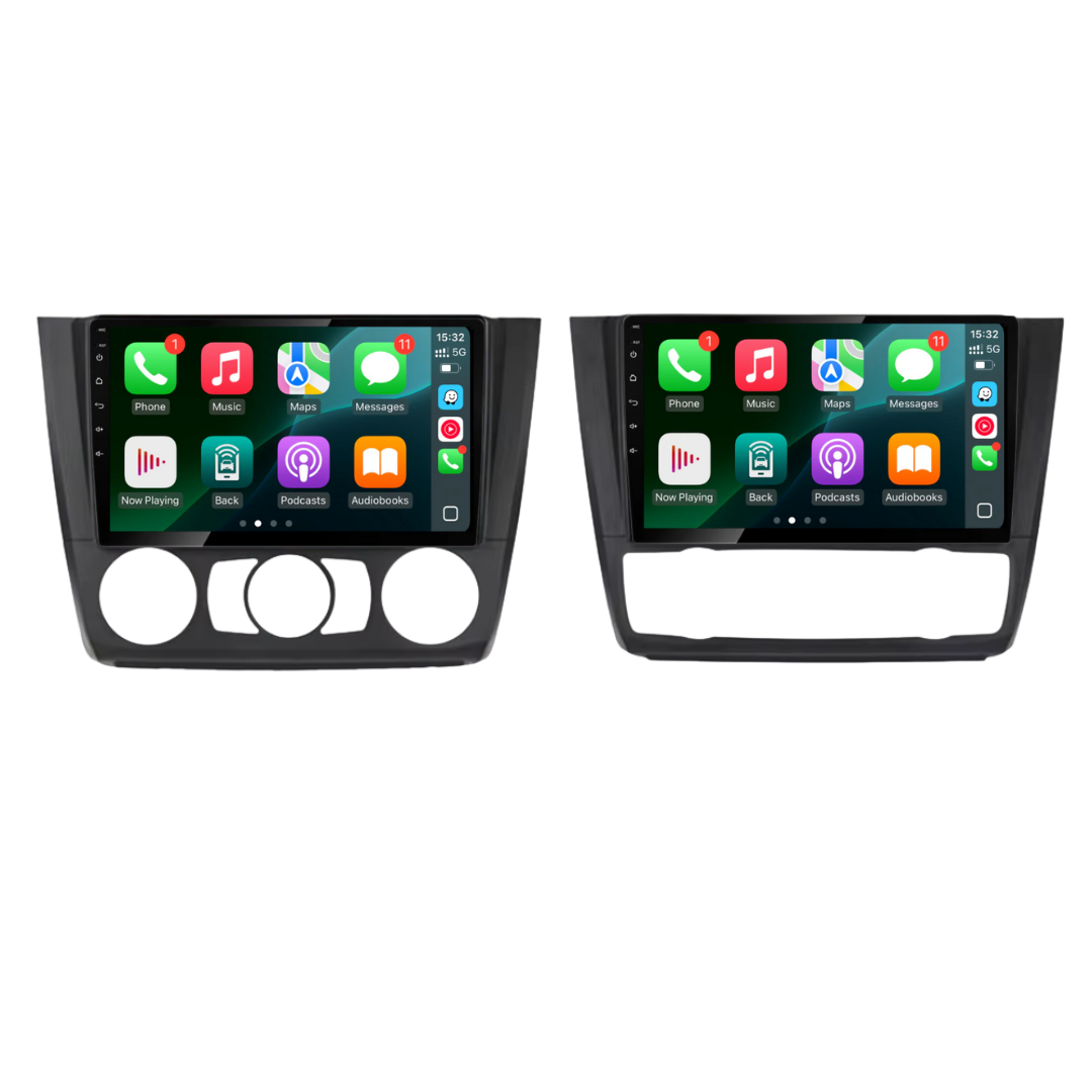 BMW 1 Series E81 E82 E87 E88 Apple Carplay / Android Auto 9" Stereo Upgrade (2004-2011)