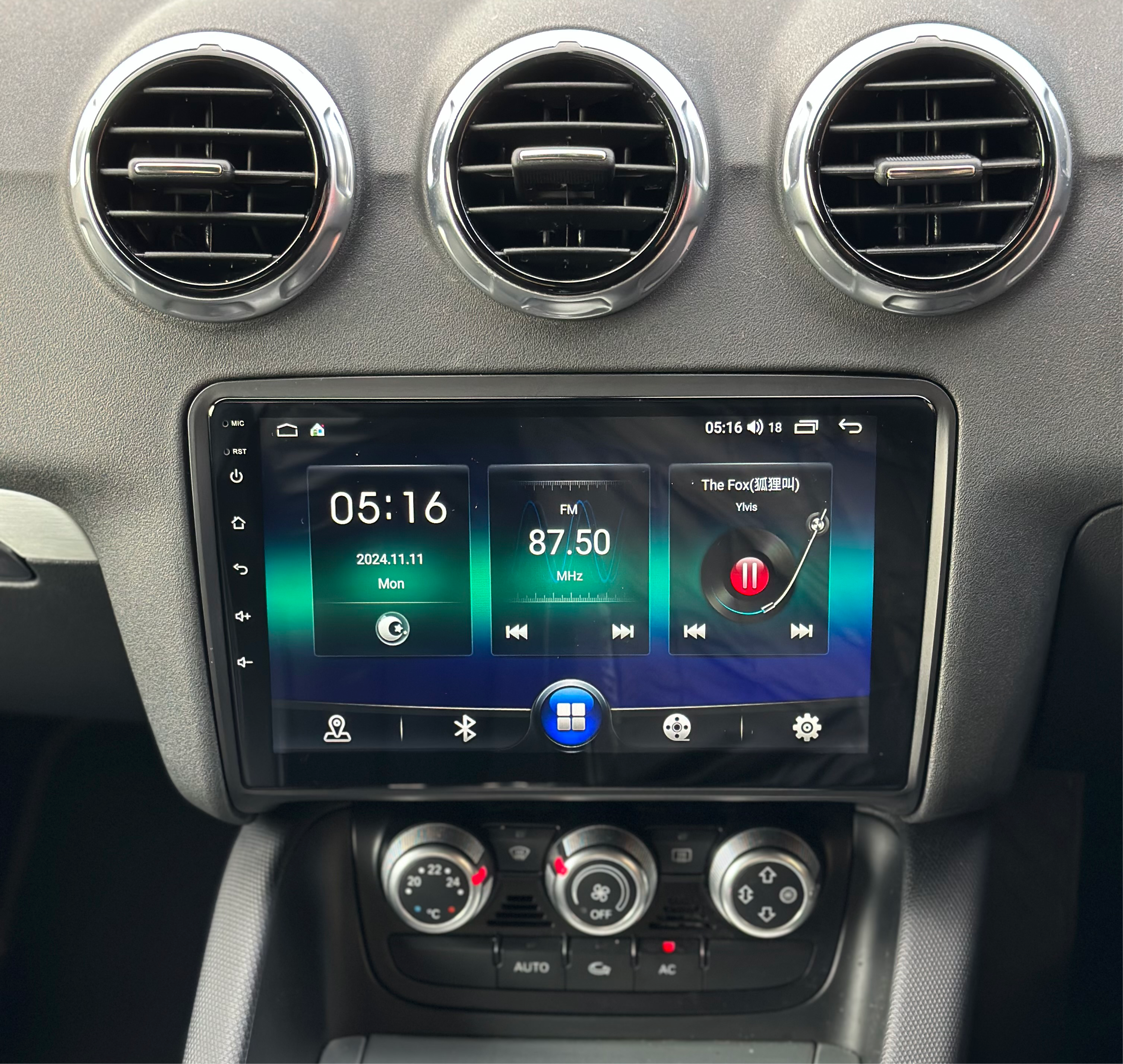 Audi TT Apple Carplay / Android Auto 9" Stereo Upgrade (2006-2014)