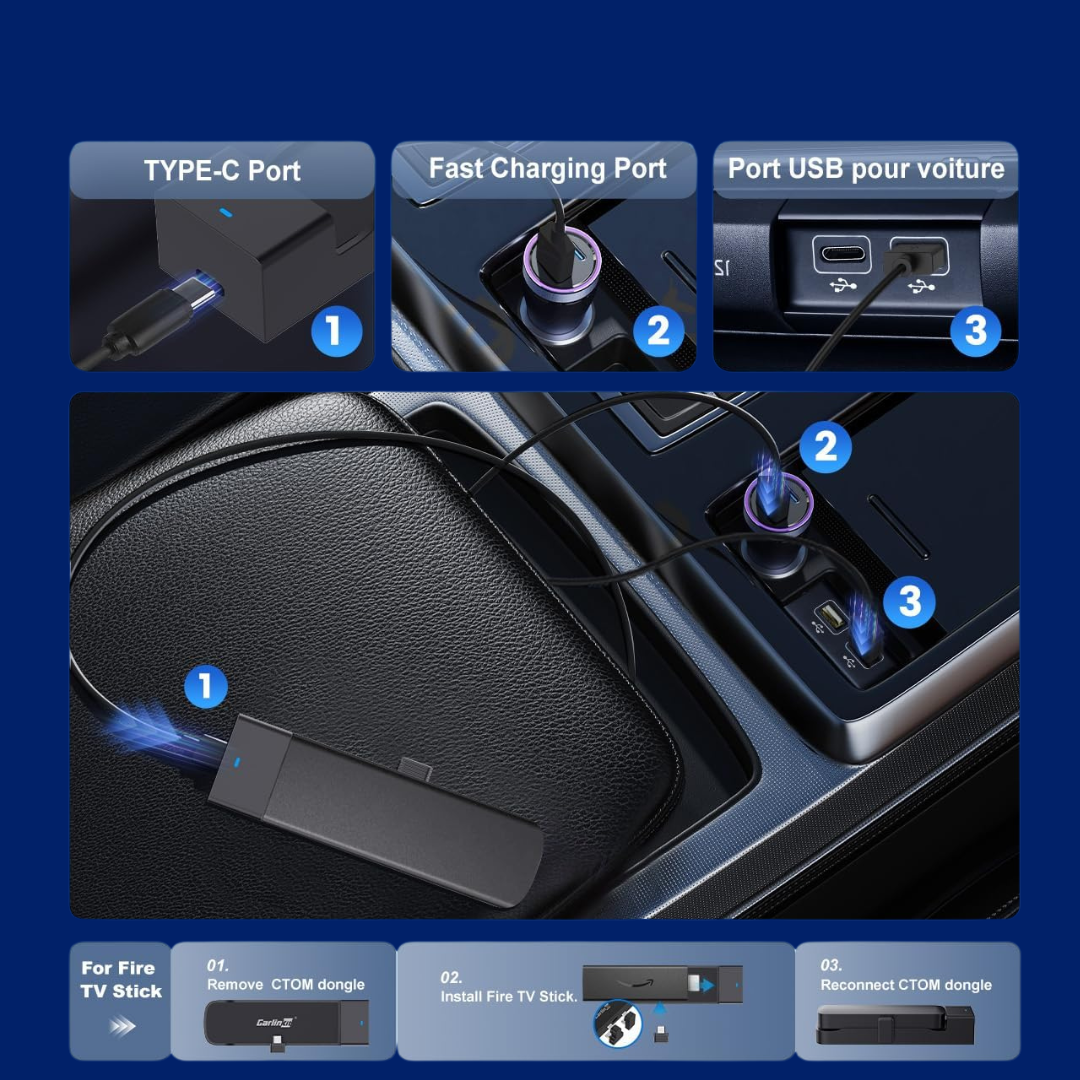 Carlinkit Wireless CarPlay & Android Auto Adapter