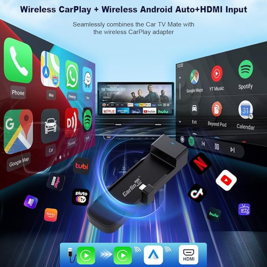 Carlinkit Wireless CarPlay & Android Auto Adapter