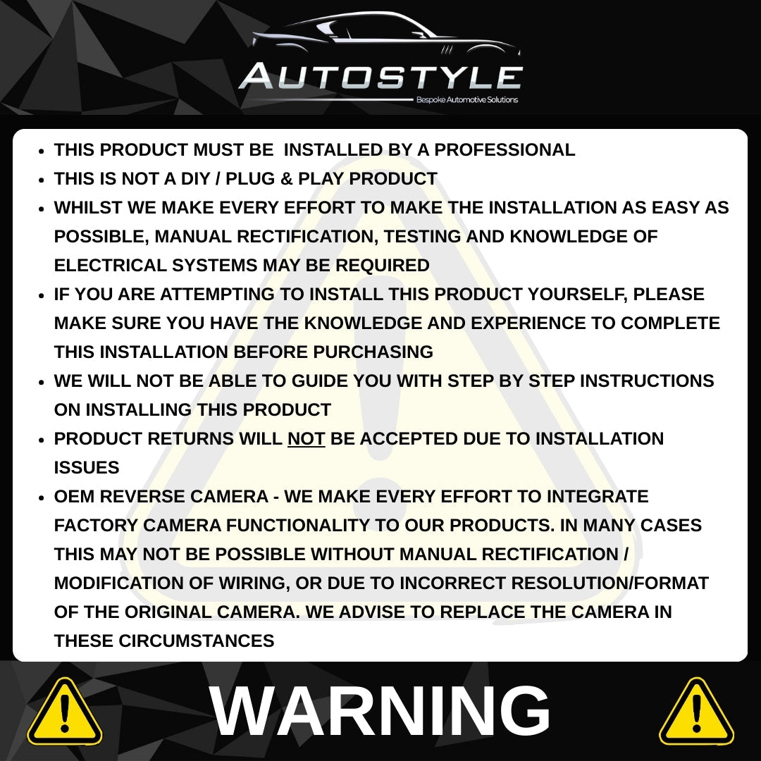 Range Rover Evoque L538 Screen Upgrade Bundle (2012-ON)