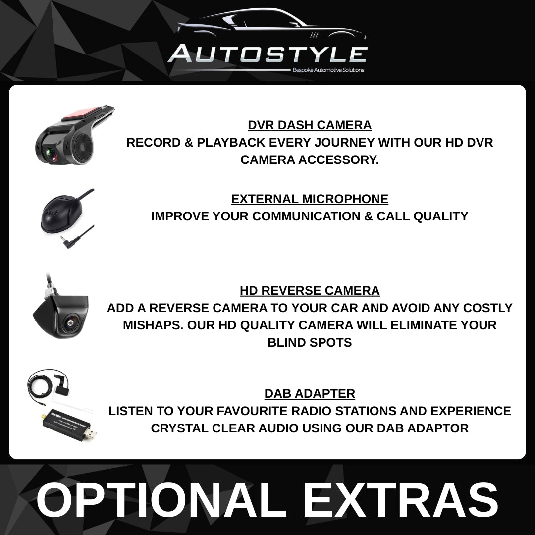 Toyota Yaris Apple Carplay / Android Auto 9" Stereo Upgrade (2005-2012)