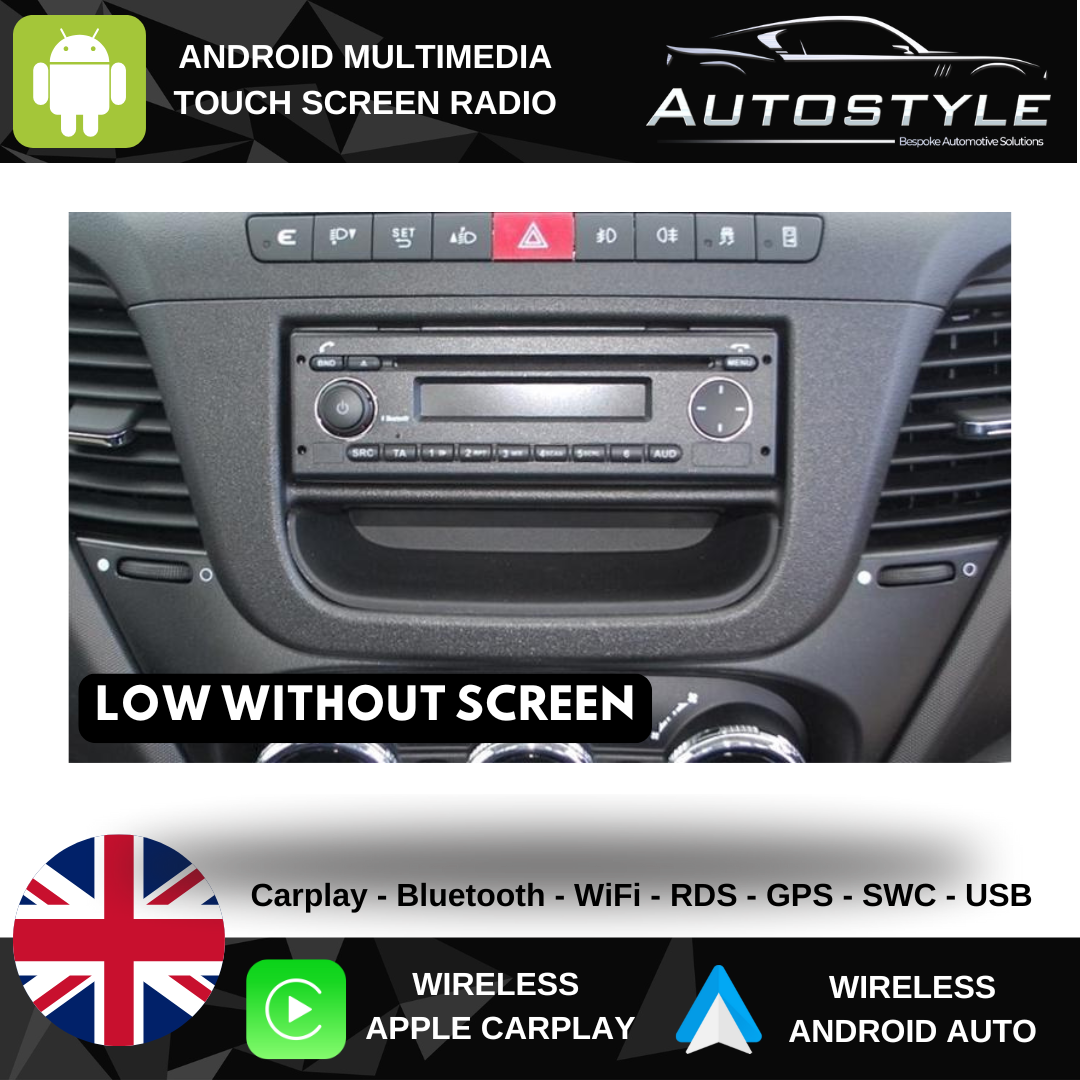 IVECO DAILY Apple Carplay / Android Auto 9" Stereo Upgrade (2014+)