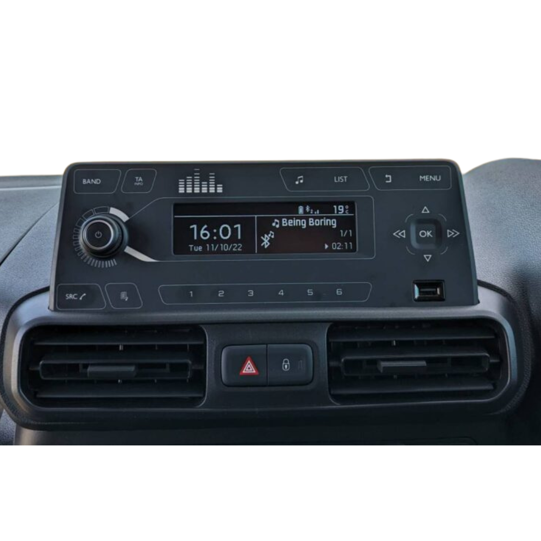 Citroen Berlingo Peugeot Partner Opel Combo 10" Apple Carplay / Android Auto Stereo Upgrade 2018-23