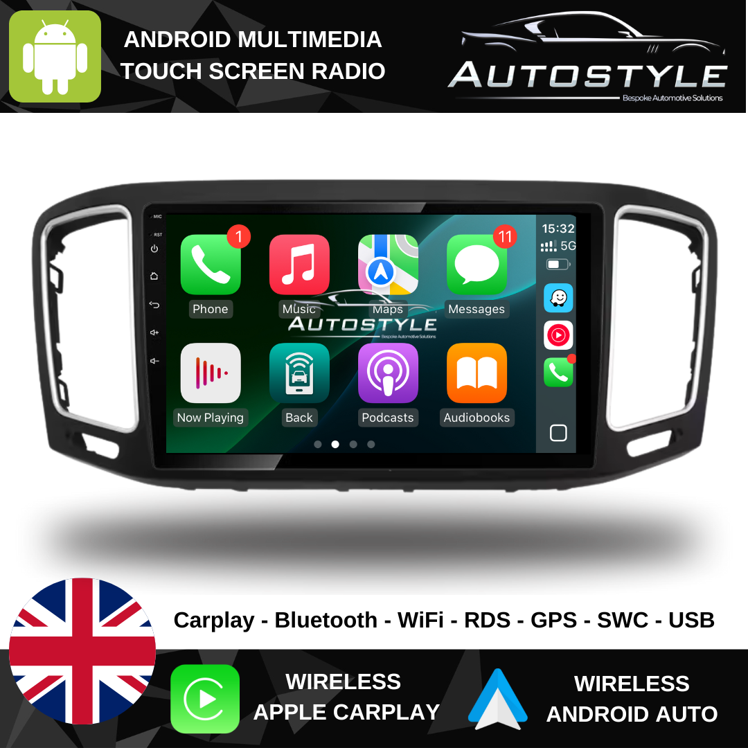 VW Sharan Apple Carplay / Android Auto 9" Stereo Upgrade