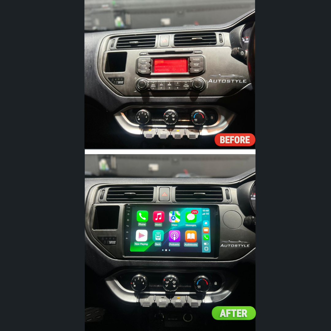 Kia Rio K3 Apple Carplay / Android Auto 9" Stereo Upgrade 2011-15