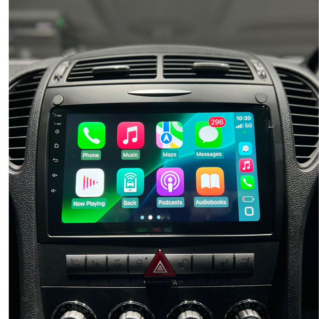 Mercedes-Benz SLK Apple Carplay / Android Auto 9" Stereo Upgrade (2004-2011)