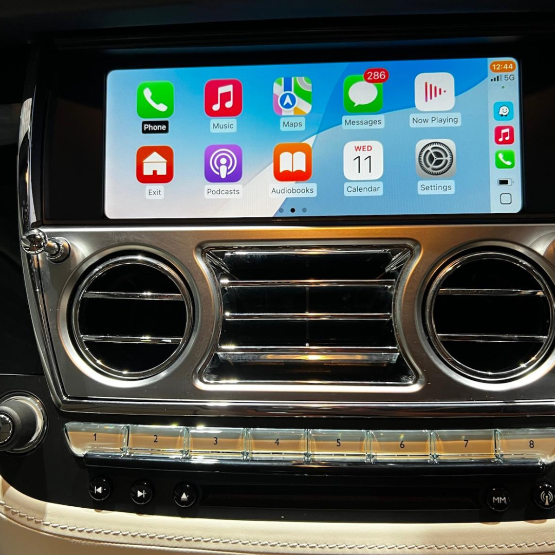Wireless Apple CarPlay/Android Auto for Rolls-Royce Cullinan/Dawn/Ghost/Phantom/Wraith (2009-2018)