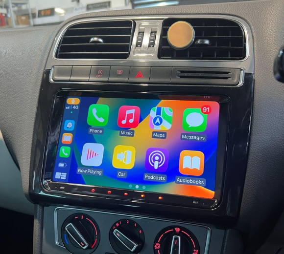 VW Polo Apple Carplay / Android Auto 9" Stereo Upgrade 2011-2018