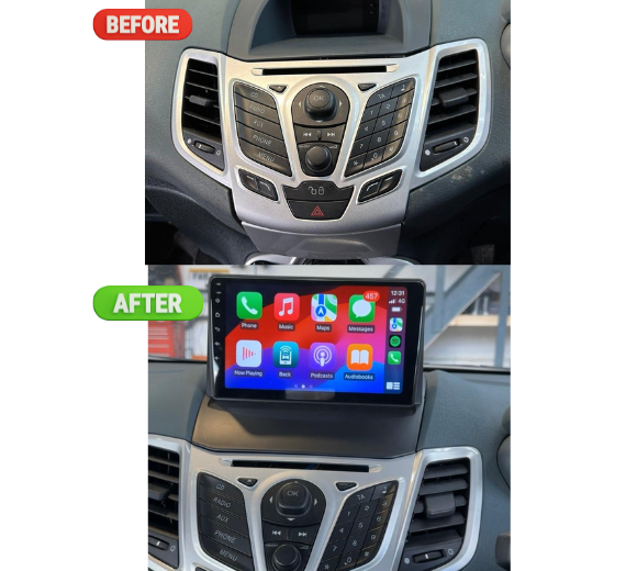 Ford Fiesta Apple Carplay / Android Auto 9" Stereo Upgrade (2008-2017)