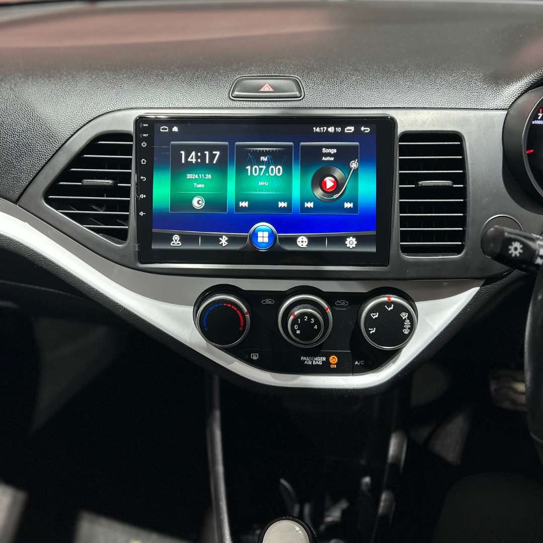 Kia Picanto Apple Carplay / Android Auto 9" Stereo Upgrade
