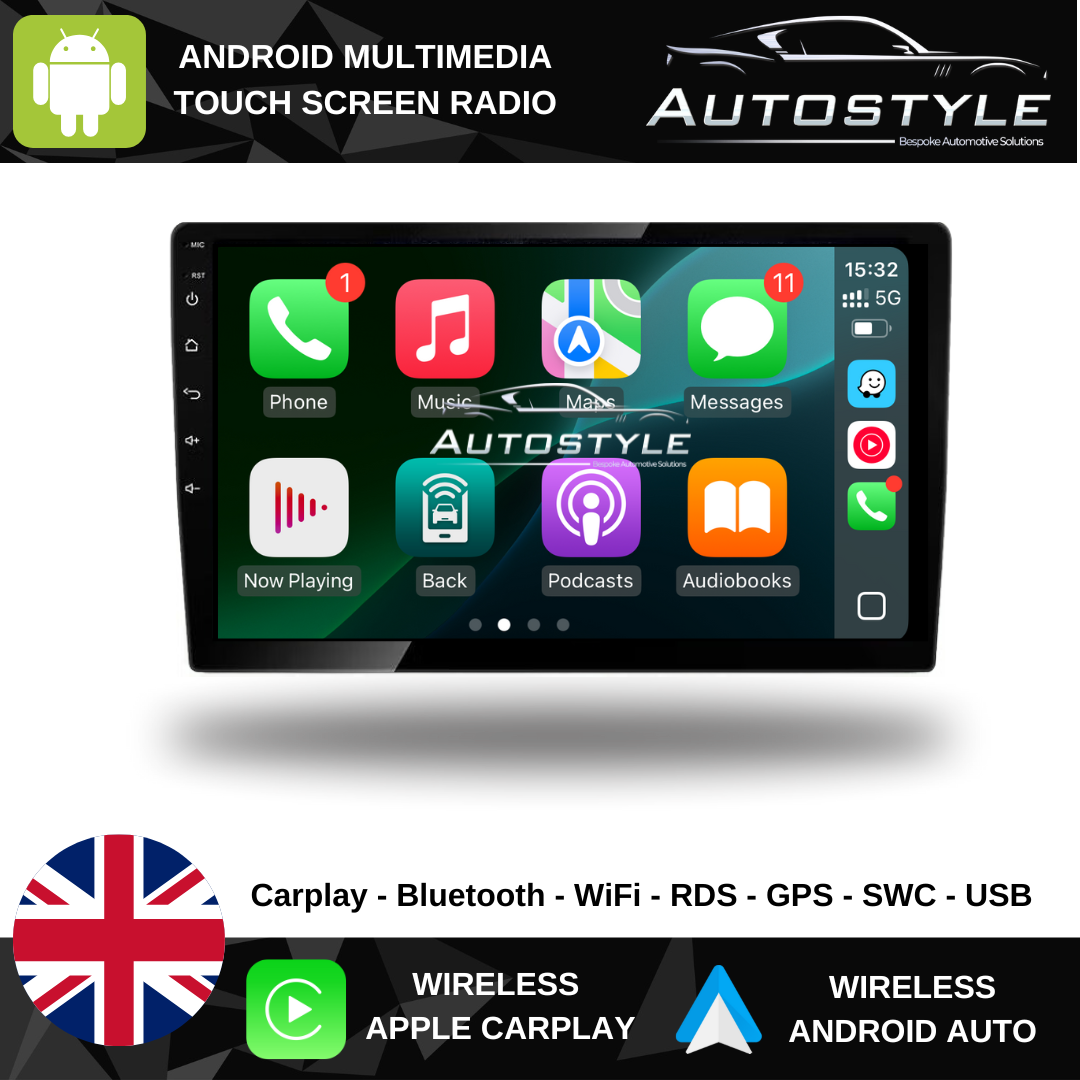 Audi A4 / Seat Exeo Apple Carplay / Android Auto 9" Stereo Upgrade (2002-12)
