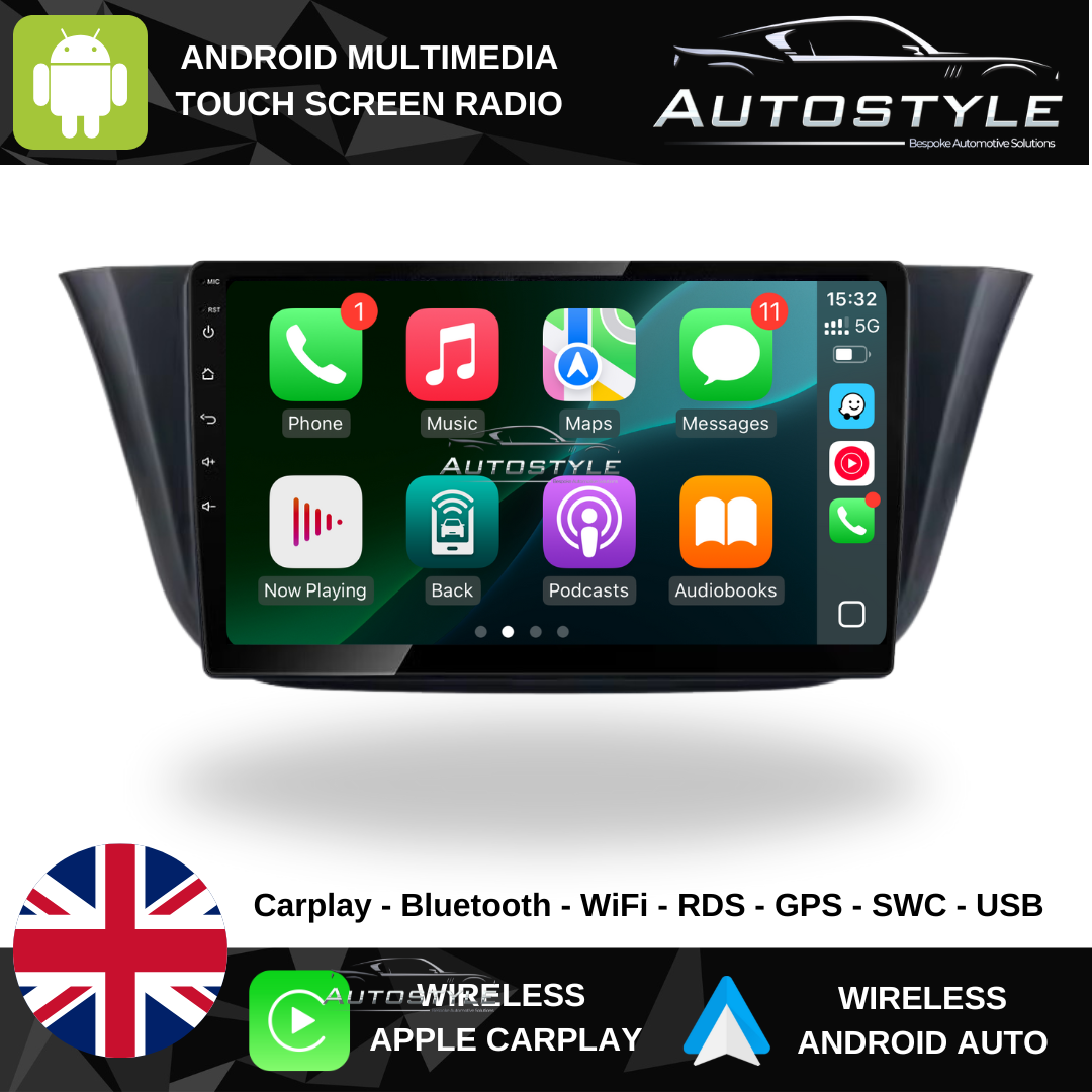 IVECO DAILY Apple Carplay / Android Auto 9" Stereo Upgrade (2014+)