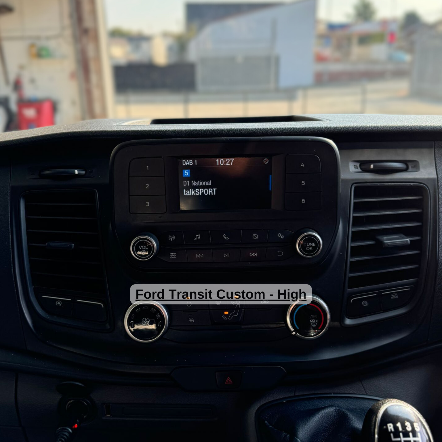Ford Transit Custom Apple Carplay / Android Auto 10" Stereo Upgrade