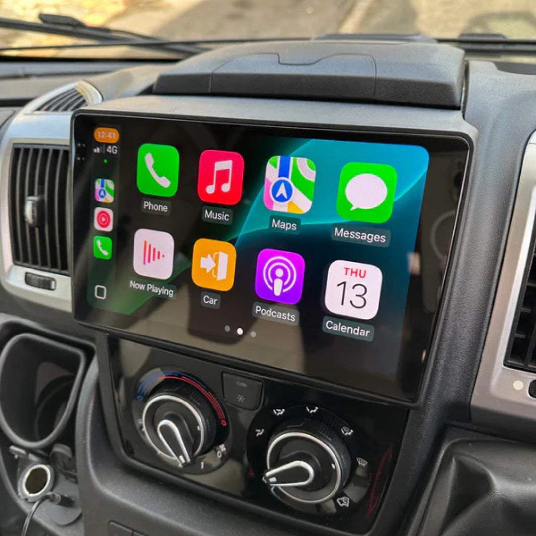 Fiat Ducato Apple Carplay / Android Auto 9" Stereo Upgrade