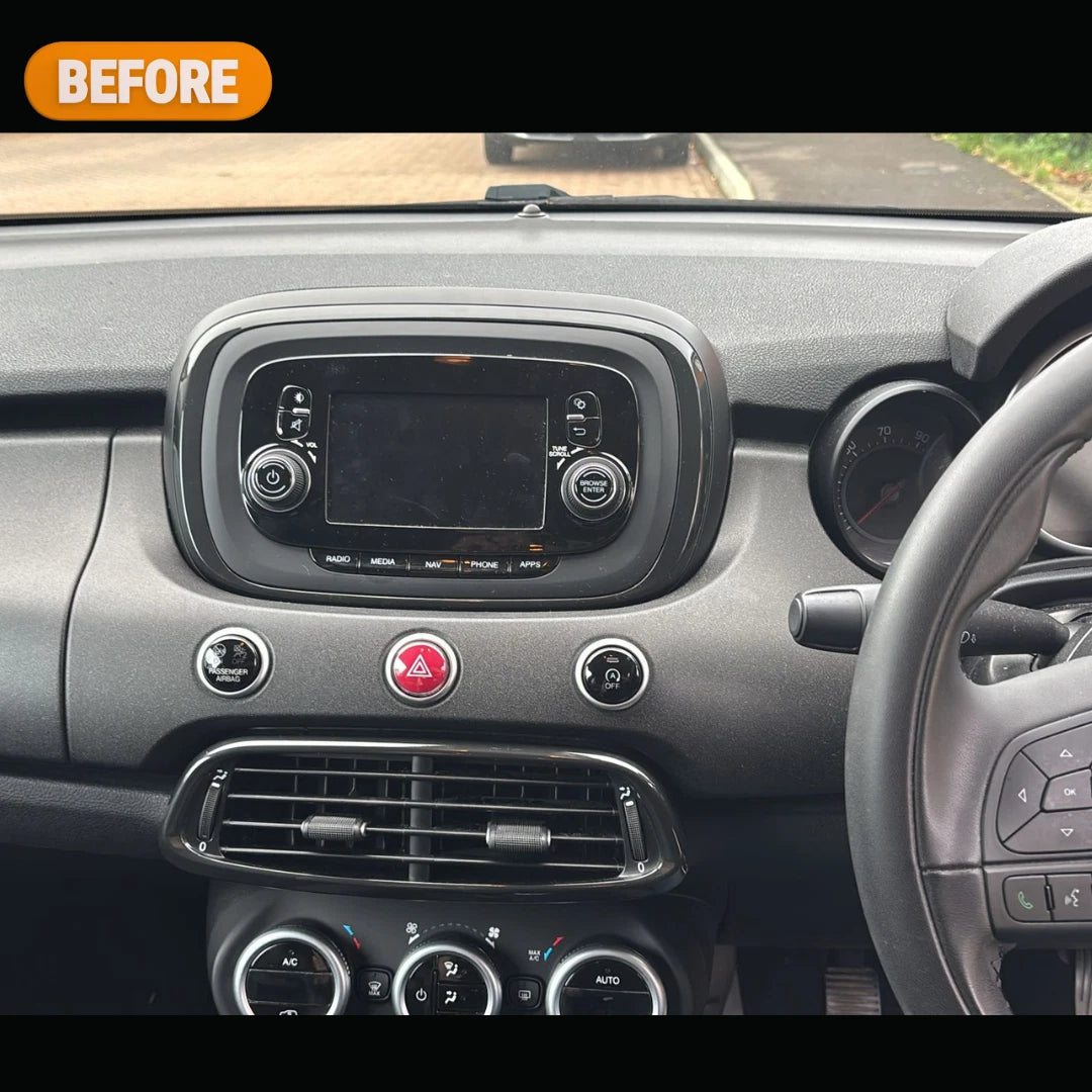 Fiat 500X Apple Carplay / Android Auto 9" Stereo Upgrade