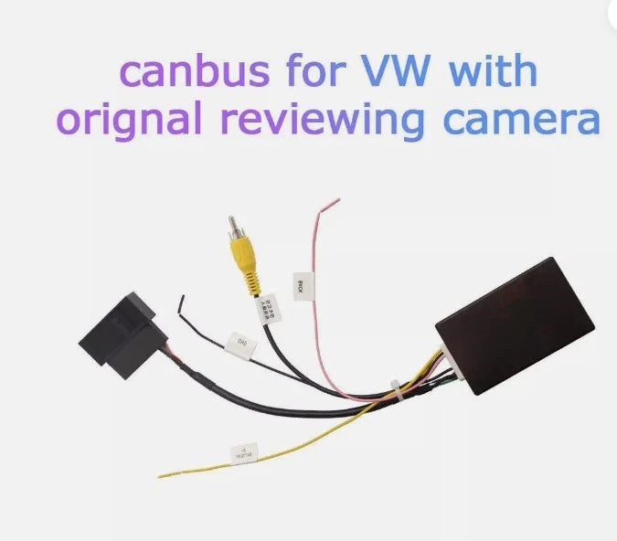 26 PIN RGB to CVBS (RCA) AV Signal Converter Adapter For VW Original Rear-view Camera