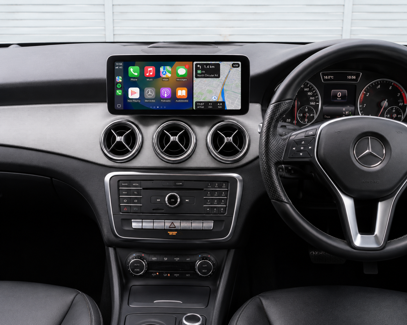 Mercedes-Benz A Class W176 (2012-2018) Apple CarPlay Android Auto 10.25" Touch Screen