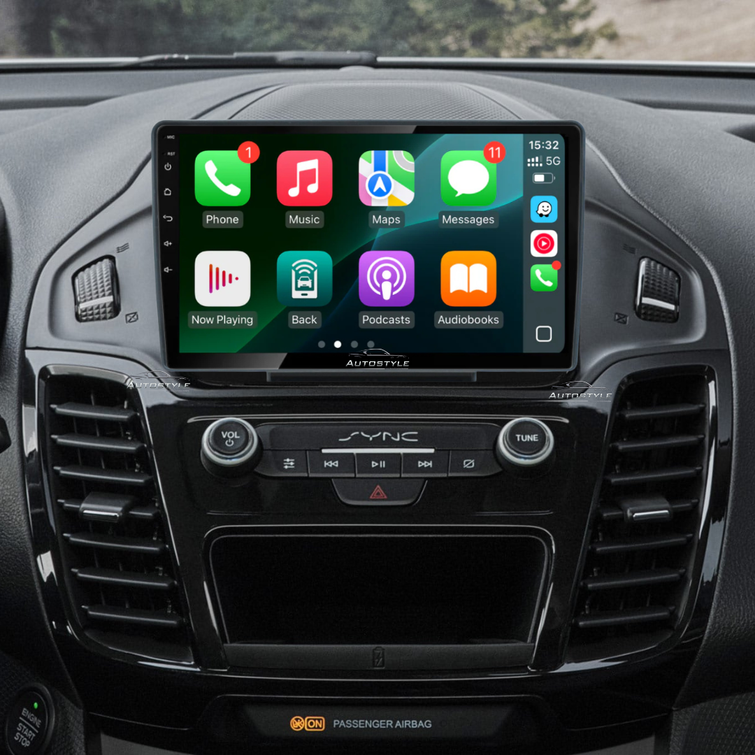 Ford Tourneo Transit Connect MK2 Apple Carplay / Android Auto 10" Stereo Upgrade 2018-2024