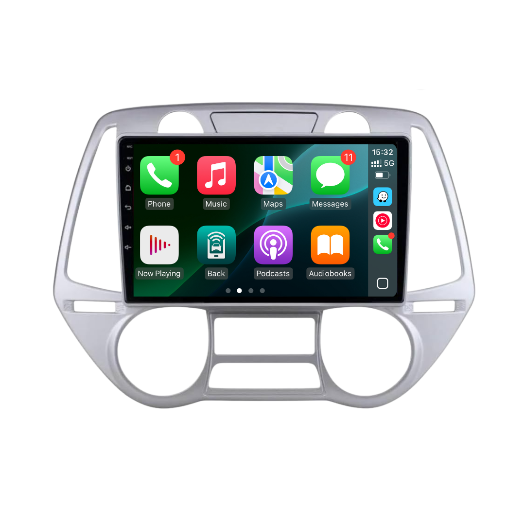 Hyundai i20 Apple Carplay / Android Auto 9" Stereo Upgrade 2008-2013)