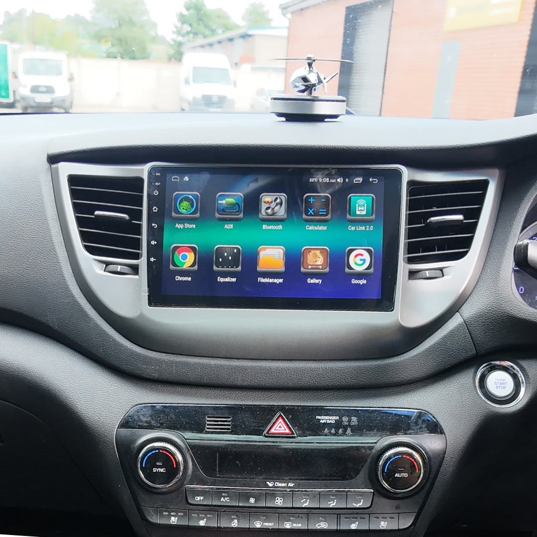 Hyundai Tucson TL Apple Carplay / Android Auto 9" Stereo Upgrade 2015-2018