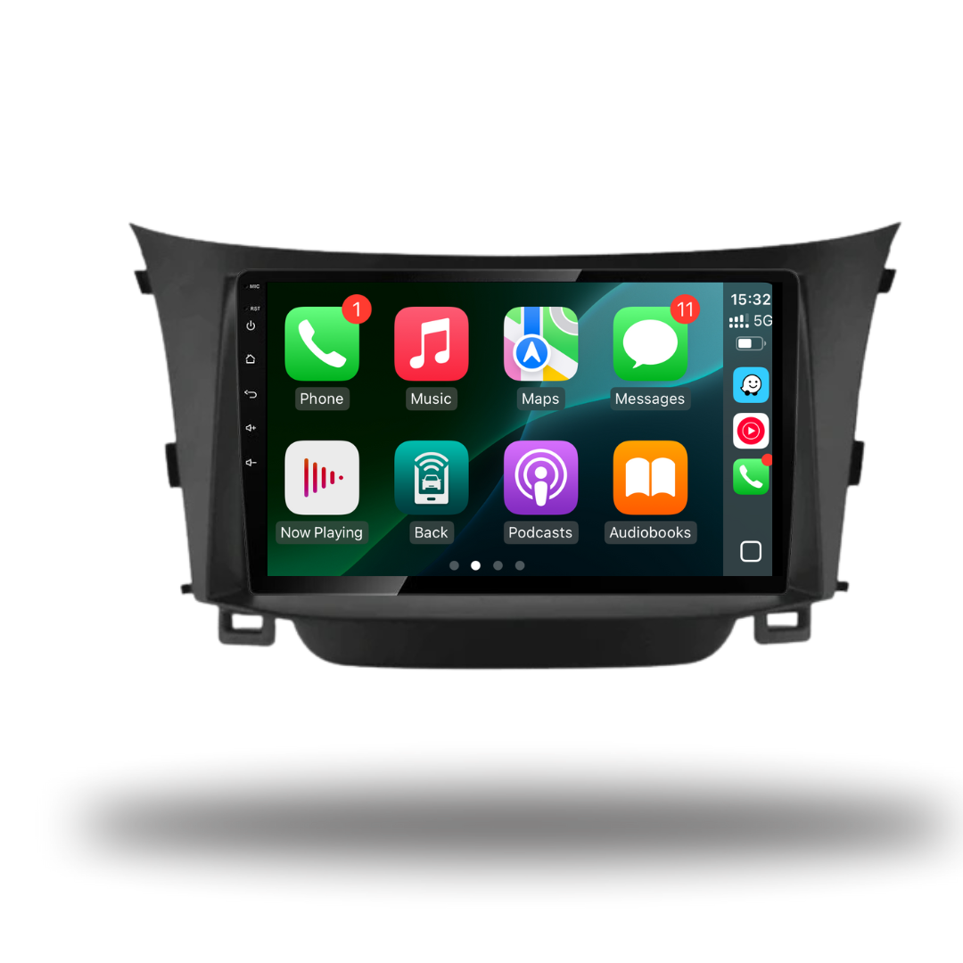 Hyundai i30 GD Elantra GT Apple Carplay / Android Auto 9" Stereo Upgrade 2011–17