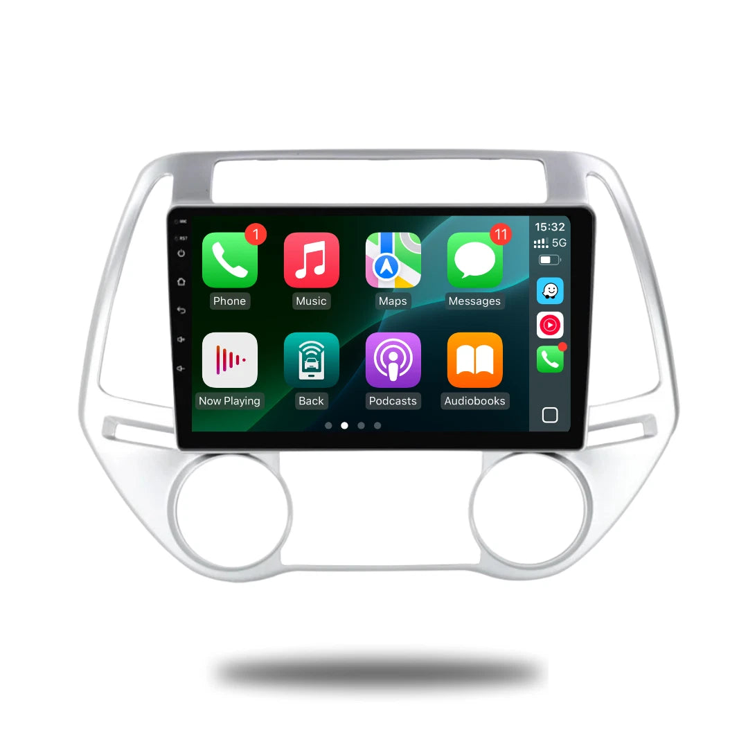 Hyundai i20 Apple Carplay / Android Auto 9" Stereo Upgrade 2008-2013)