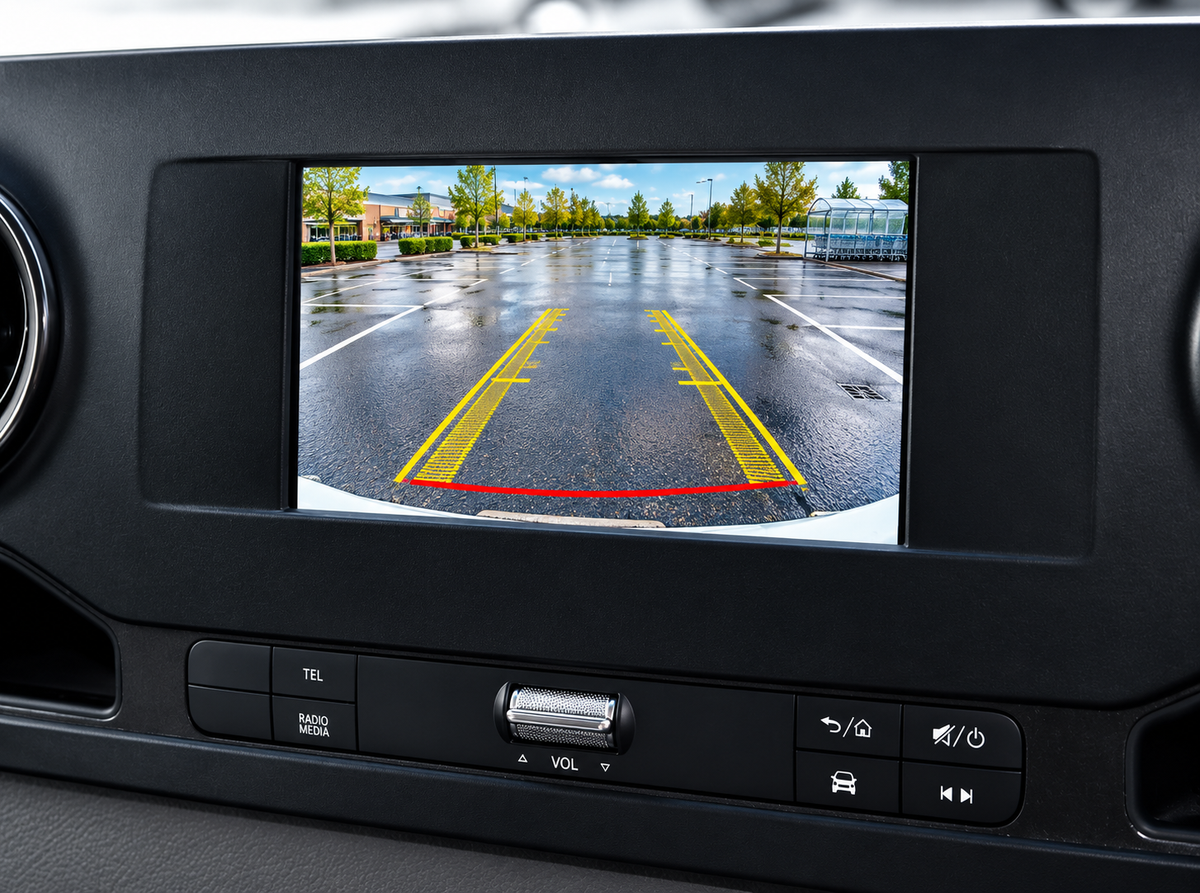 Mercedes Sprinter 7” Screen Reverse Camera Interface Kit W907 2018-