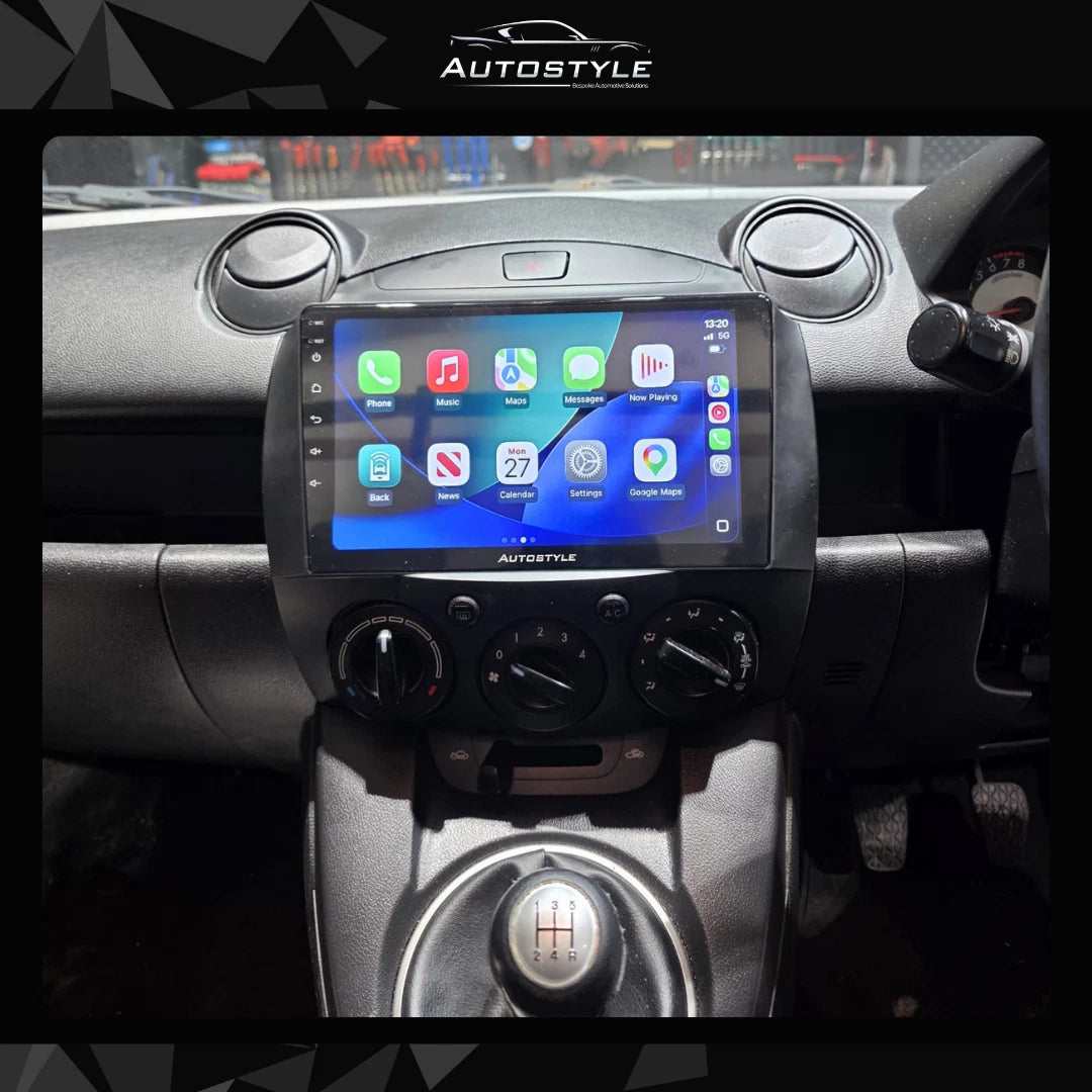 Mazda 2/ DE Demio Apple Carplay / Android Auto 9" Stereo Upgrade 2007-2015