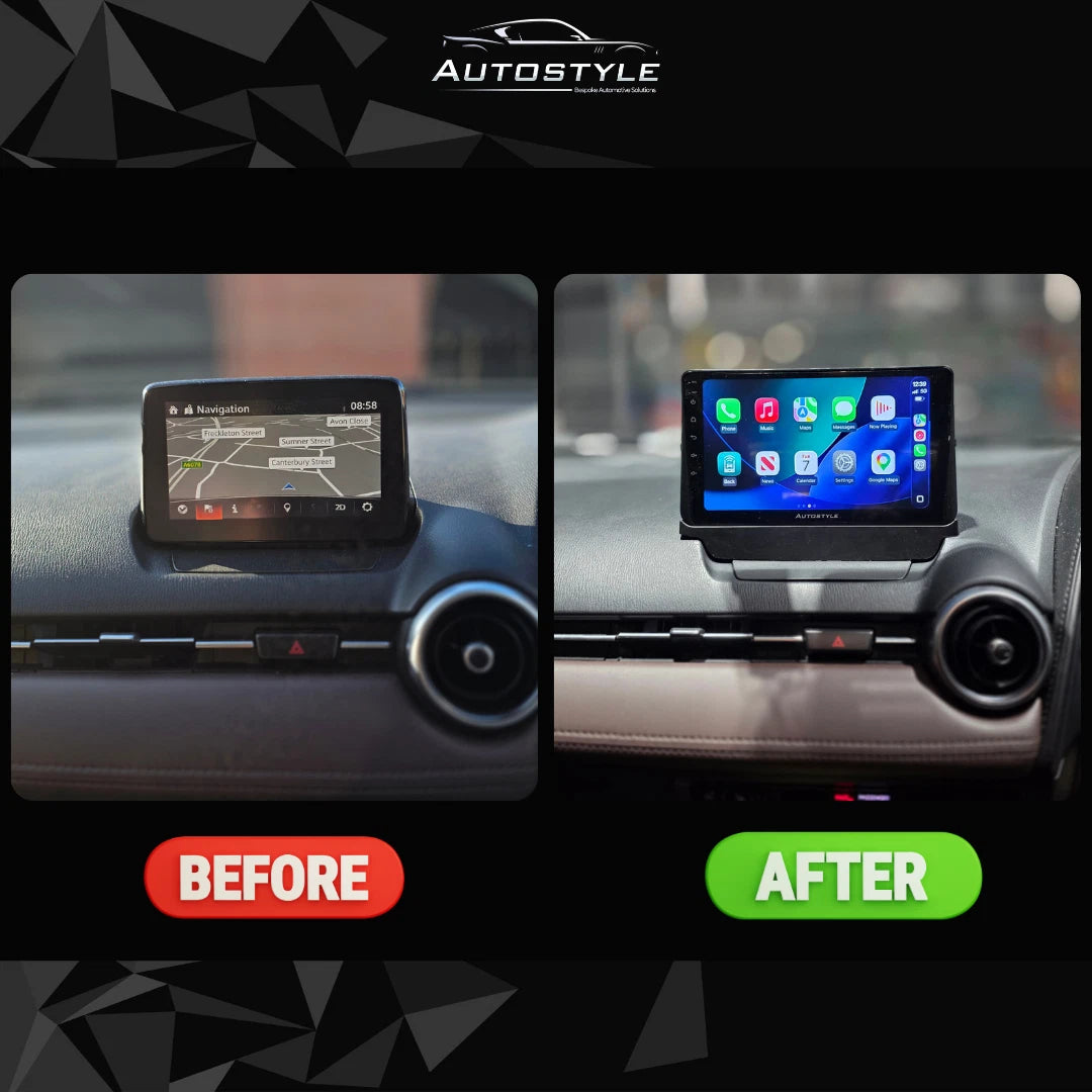 Mazda 2 Mazda CX-3 Apple Carplay / Android Auto 9" Stereo Upgrade 2014-2021