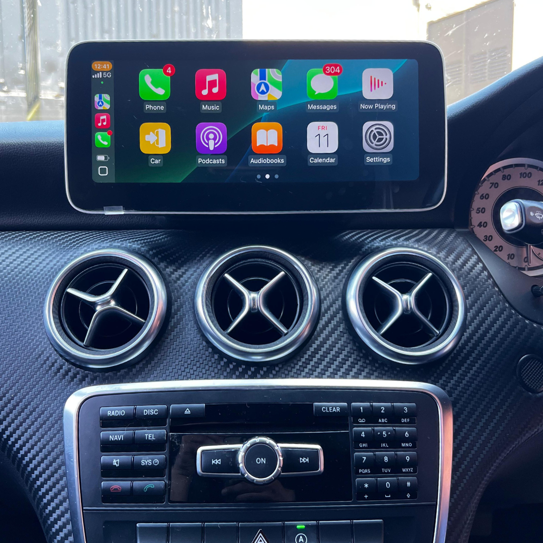 Mercedes-Benz A Class W176 (2012-2018) Apple CarPlay Android Auto 10.25" Touch Screen