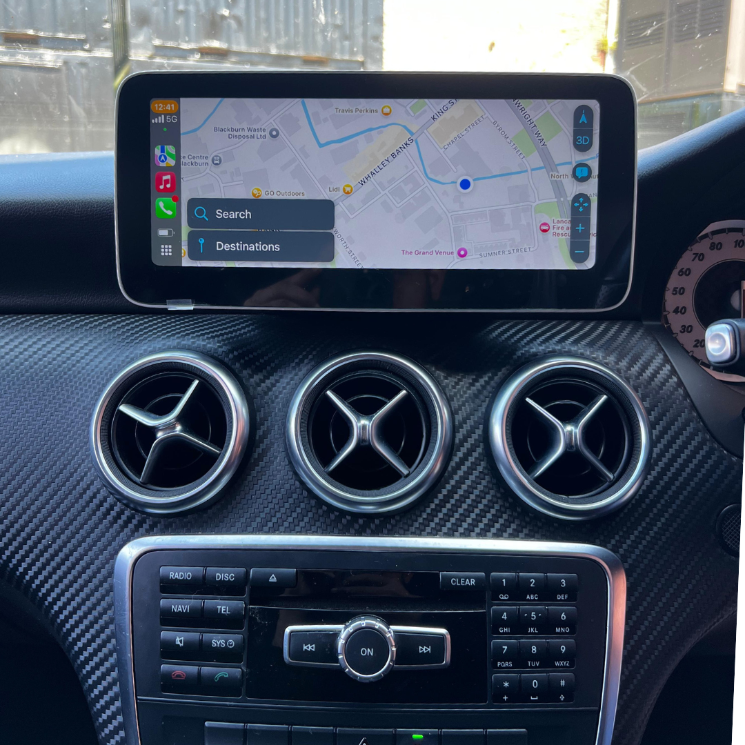 Mercedes-Benz A Class W176 (2012-2018) Apple CarPlay Android Auto 10.25" Touch Screen