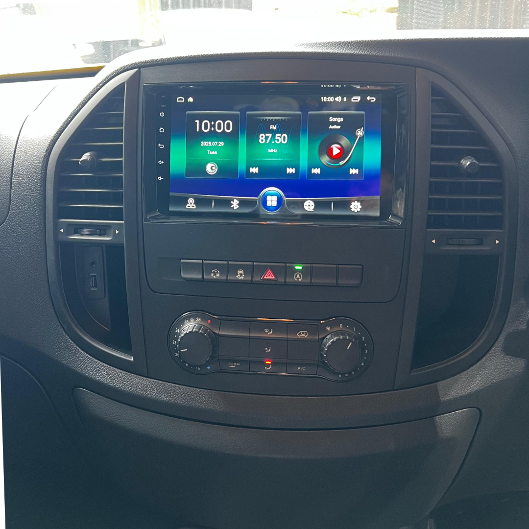 Mercedes-Benz Vito Apple Carplay / Android Auto 9" Stereo Upgrade (2014-23)
