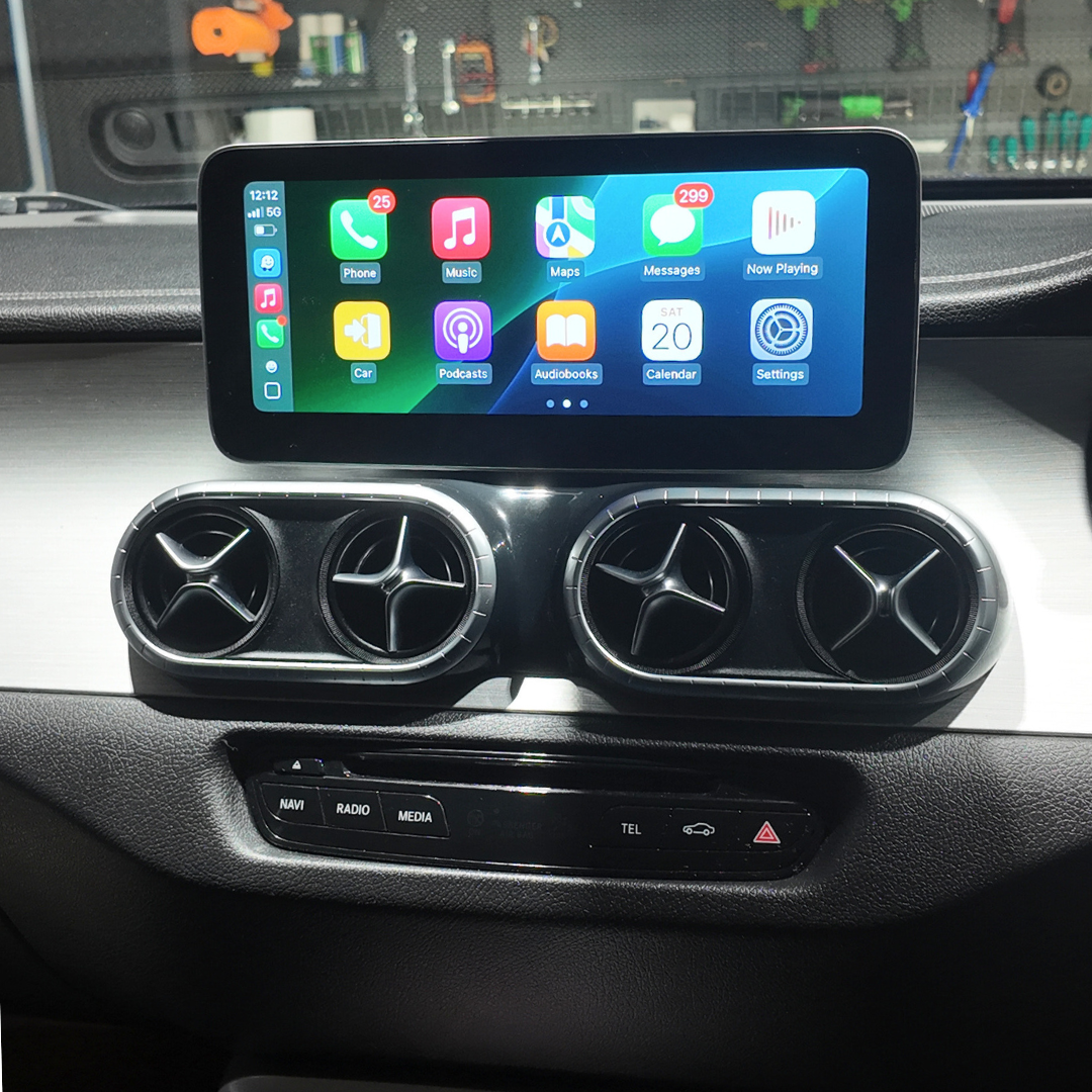 Mercedes-Benz X Class W470 (2015-2021) Apple CarPlay Android Auto 10.25" Touch Screen